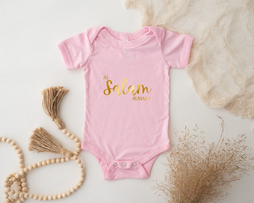 GOLD Asalamalaikum Onesie