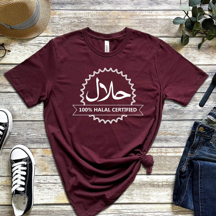 100% Halal Certified T-Shirt