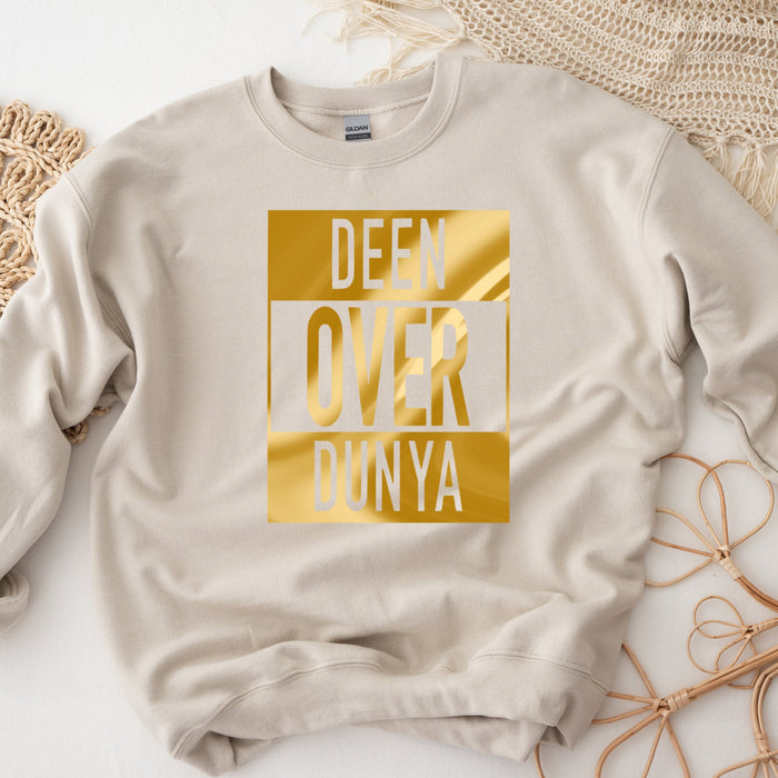 GOLD Deen Over Dunya Sweatshirt