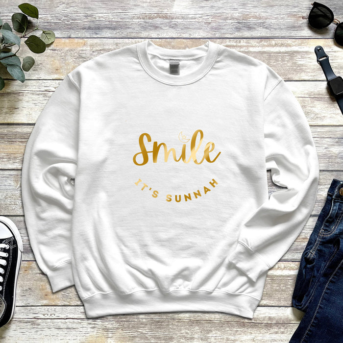 GOLD Smile It's Sunnah Sweatshirt