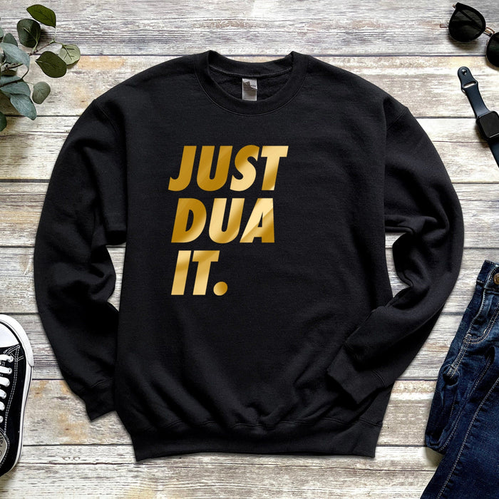 GOLD Just Dua It Sweatshirt