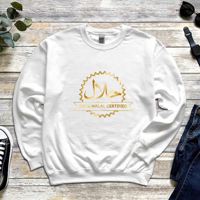 GOLD 100% Halal Certified Sweatshirt