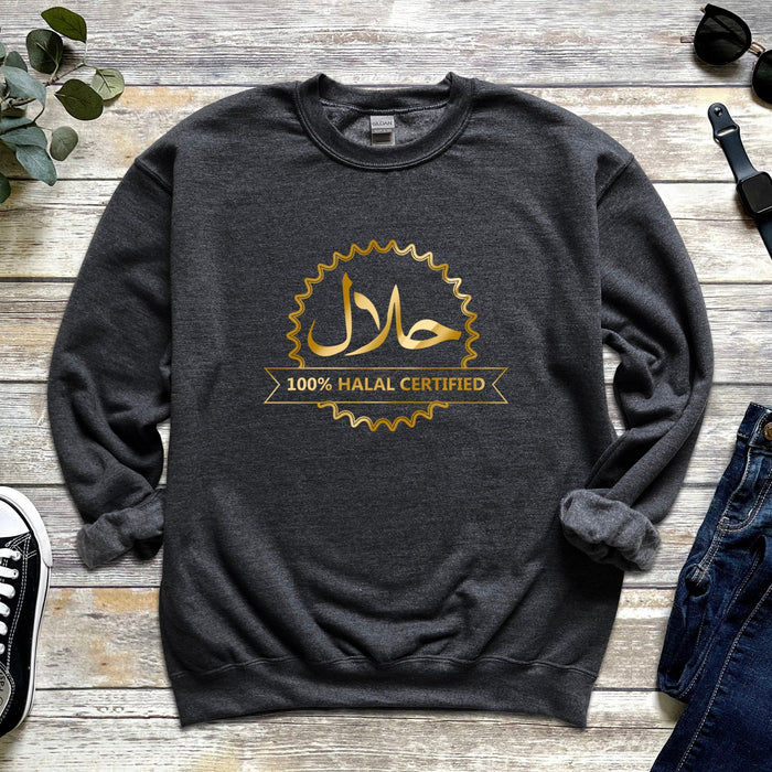 GOLD 100% Halal Certified Sweatshirt