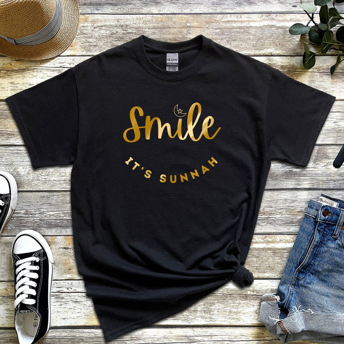 GOLD Smile It's Sunnah T-Shirt