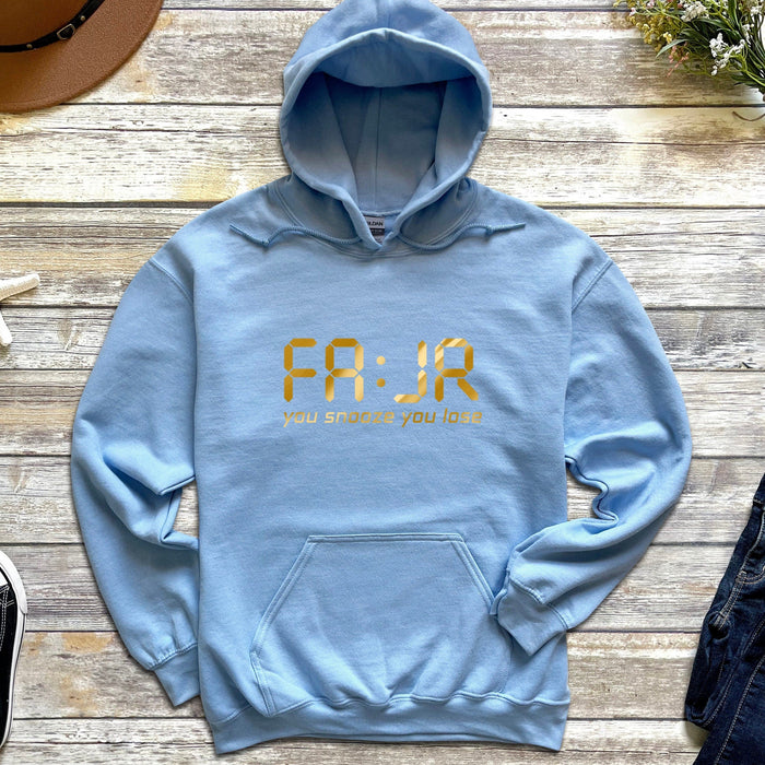 GOLD Fajr You Snooze You Lose Hoodie