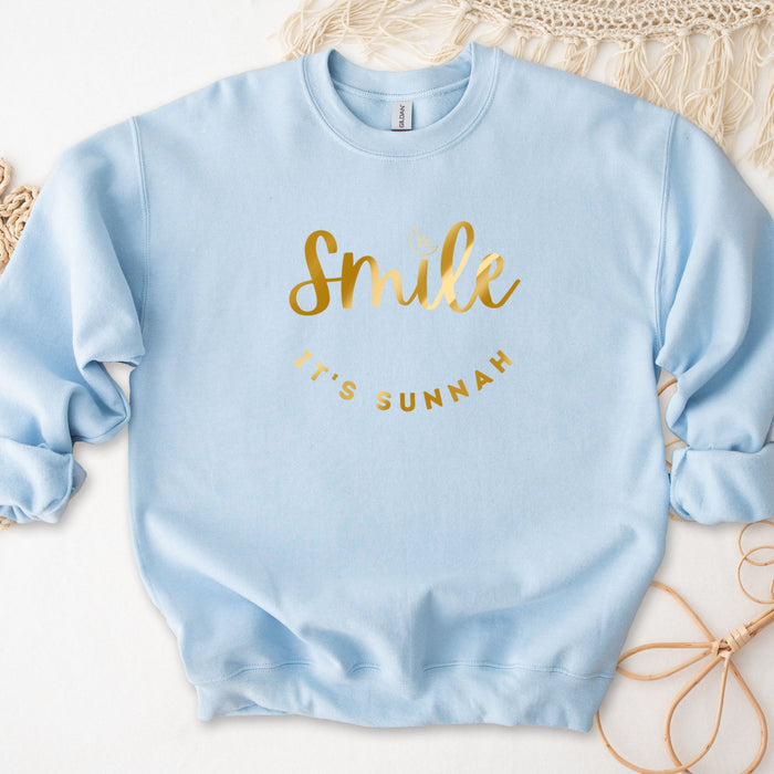 GOLD Smile It's Sunnah Sweatshirt