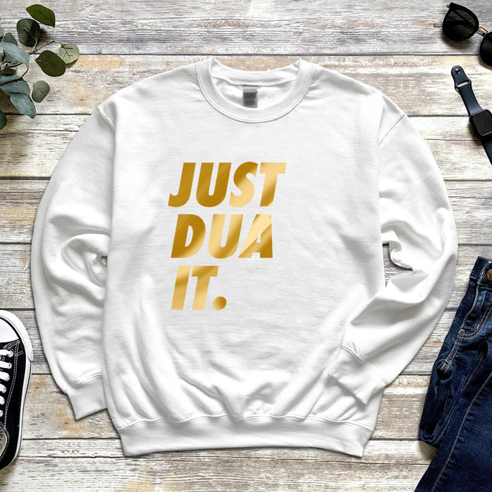 GOLD Just Dua It Sweatshirt