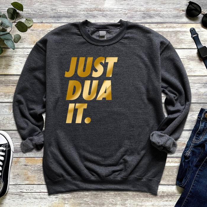 GOLD Just Dua It Sweatshirt