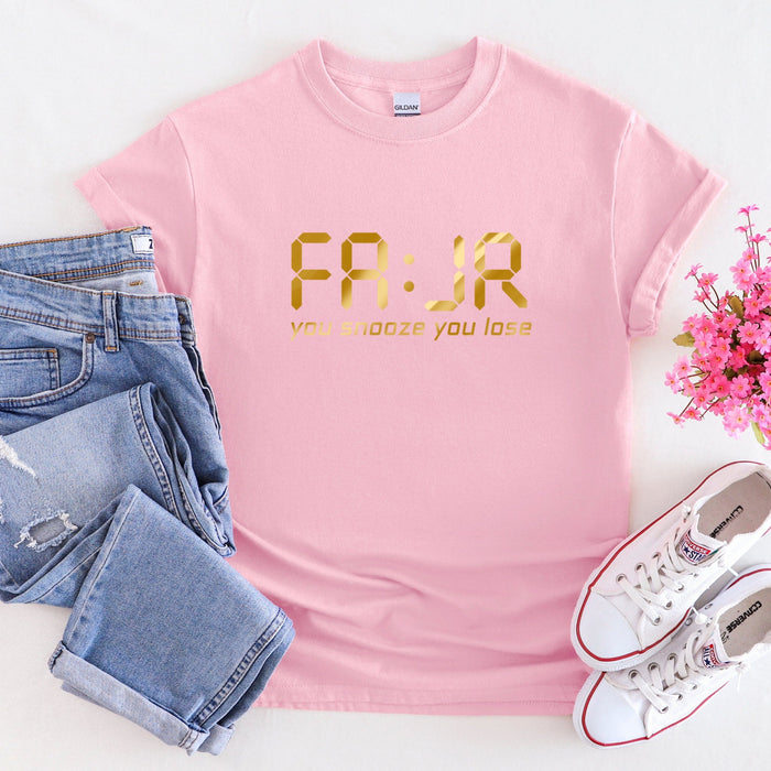 GOLD Fajr You Snooze You Lose T-Shirt