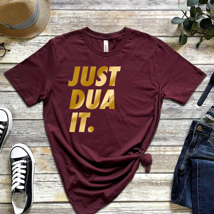 GOLD Just Dua It T-Shirt