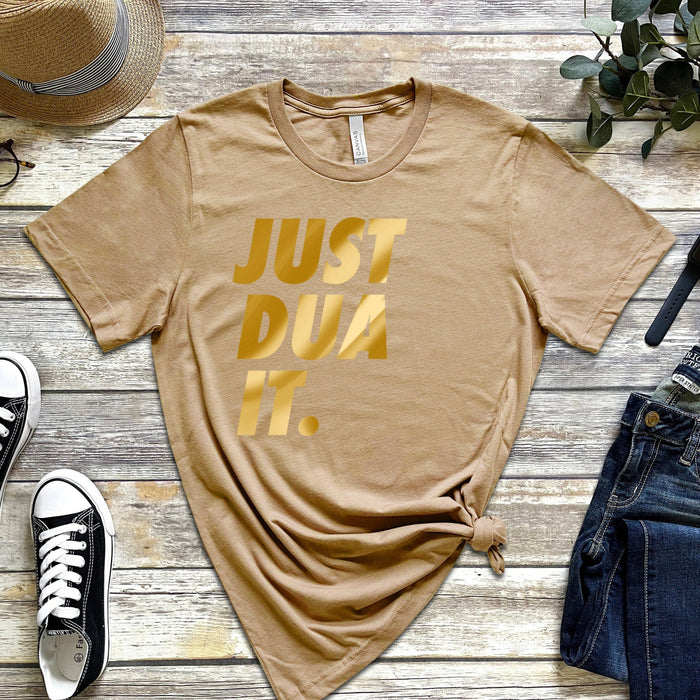 GOLD Just Dua It T-Shirt