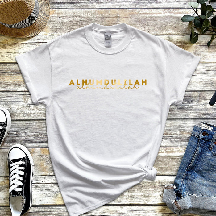 GOLD Alhumdulilah T-Shirt