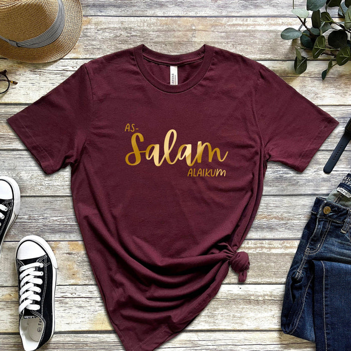 GOLD Assalamalaikum T-Shirt