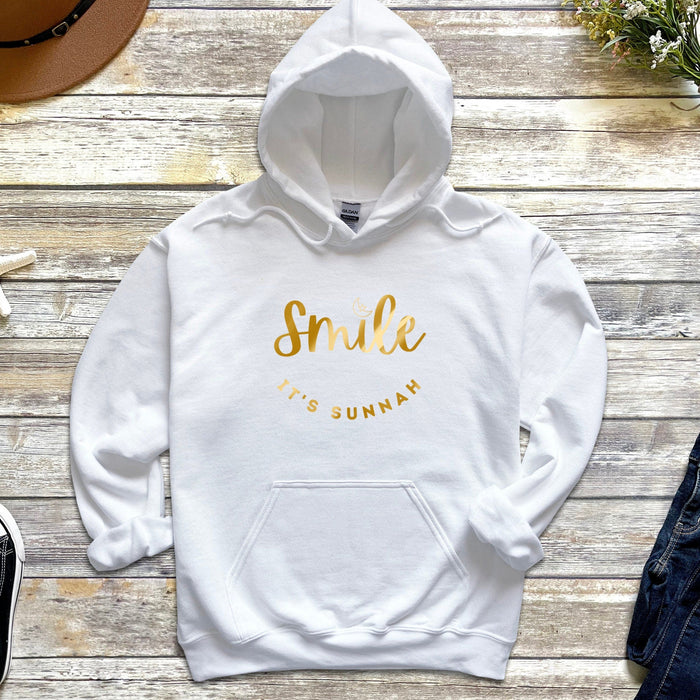 GOLD Smile It's Sunnah Hoodie