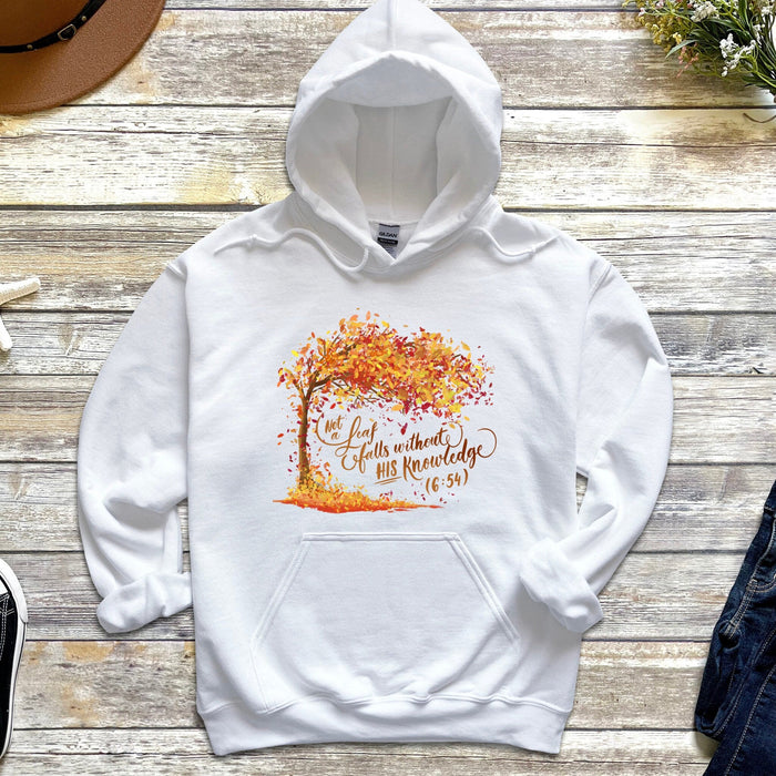 Not a Leaf Falls Without His Knowledge (6:54) Hoodie