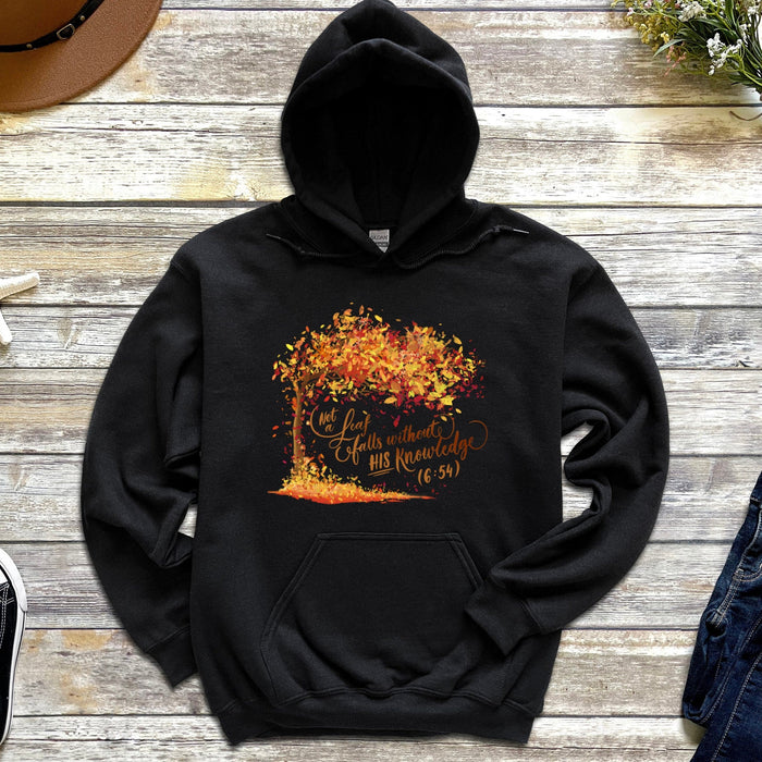 Not a Leaf Falls Without His Knowledge (6:54) Hoodie