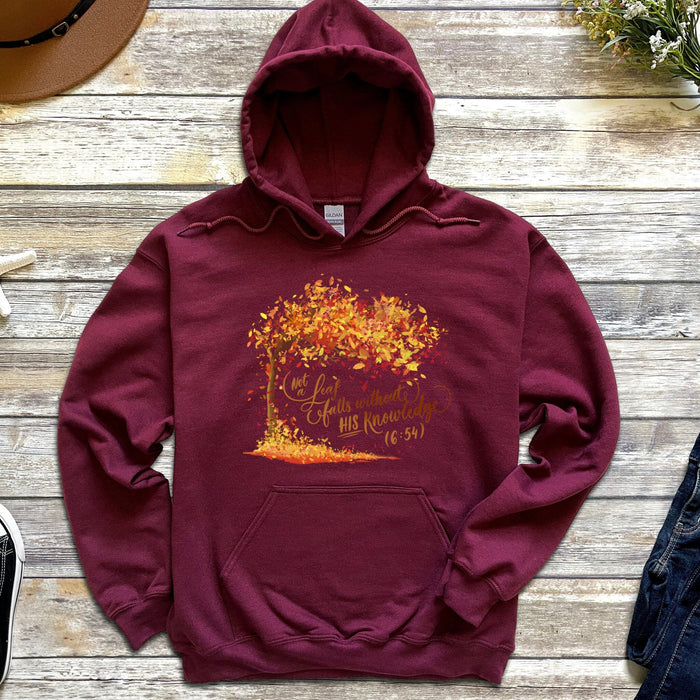 Not a Leaf Falls Without His Knowledge (6:54) Hoodie