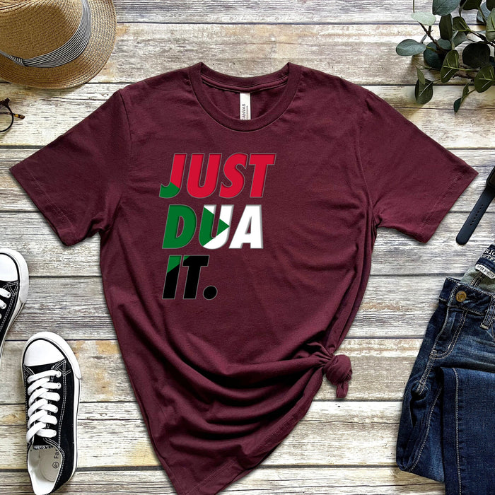 a t - shirt that says just doa it