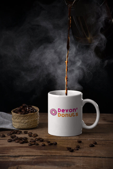 Devon Donuts Mug (Double-Sided Print)