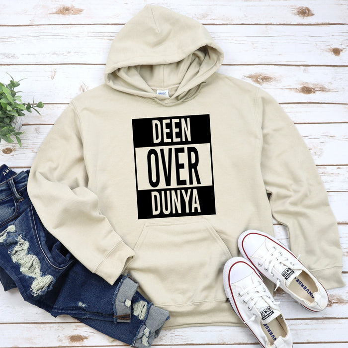 Deen Over Dunya Hoodie