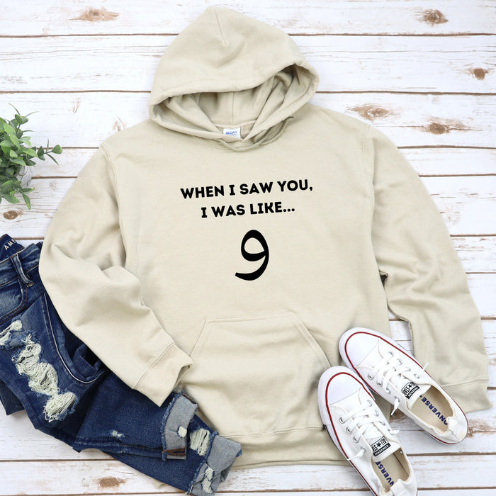 When I Saw You I was Like و ("Wow") Hoodie