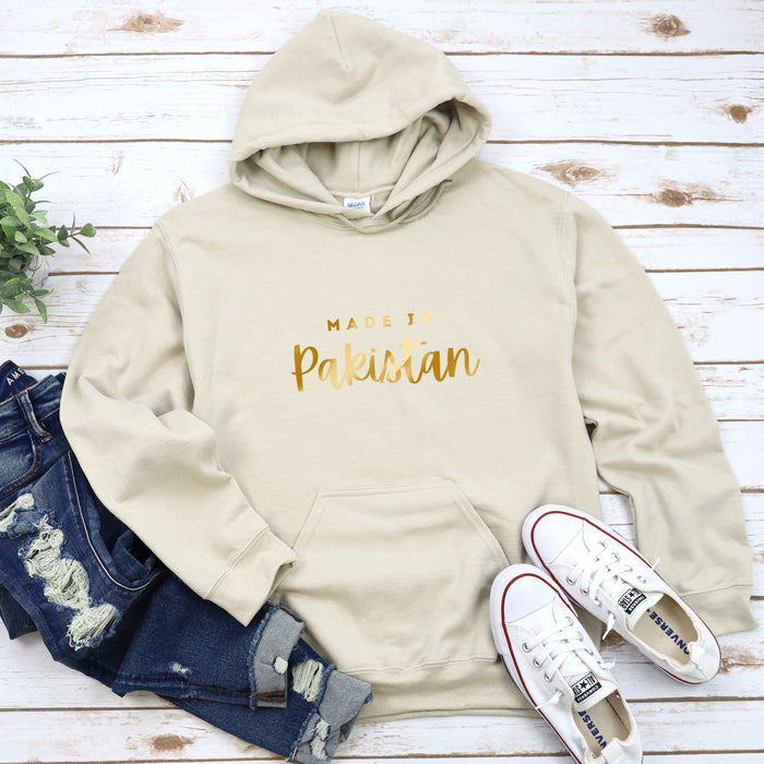 GOLD Personalized "Made in [COUNTRY]" Hoodie