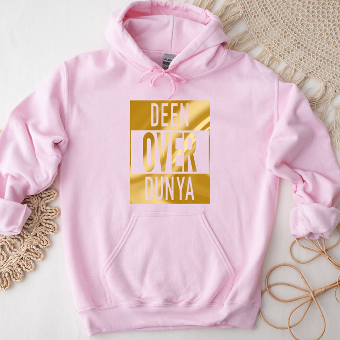 GOLD Deen Over Dunya Hoodie