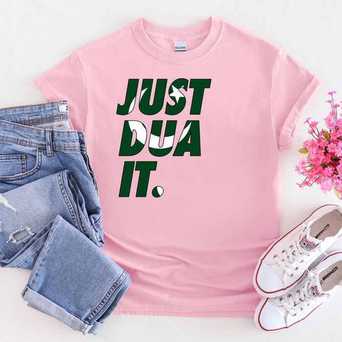 Just Dua It Pakistan Flag T-Shirt