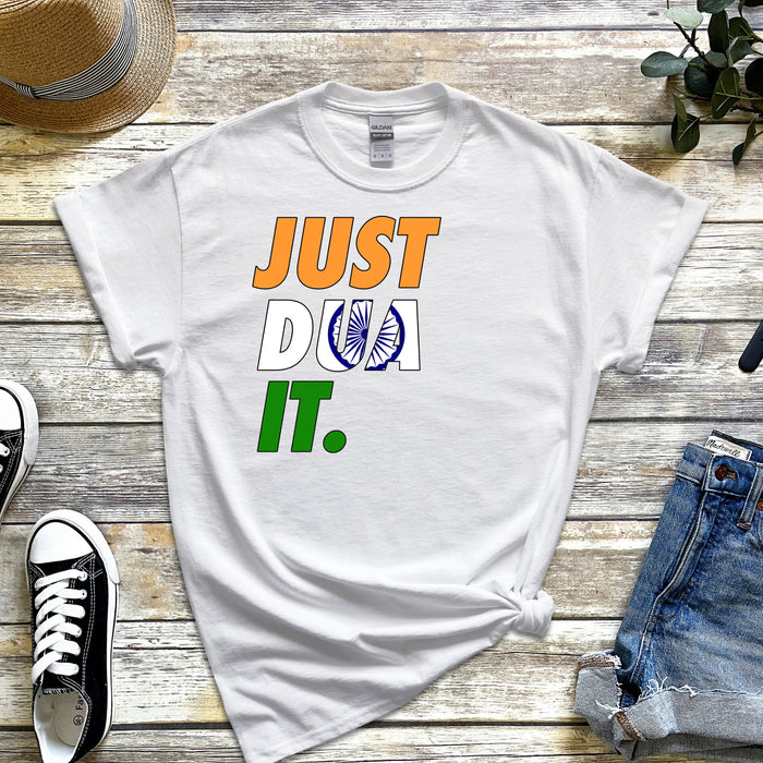 Just Dua It India Flag T-Shirt