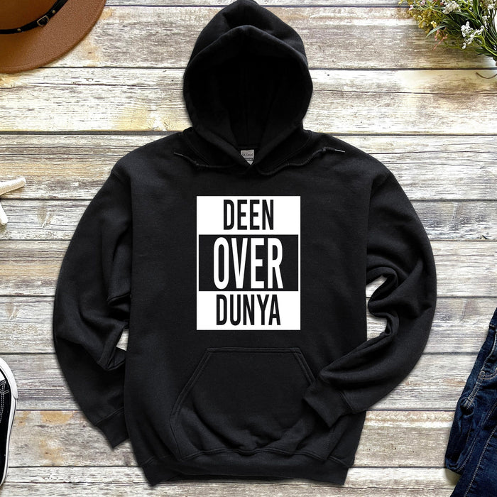 Deen Over Dunya Hoodie