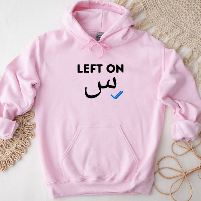 Left on س ("Seen") Hoodie