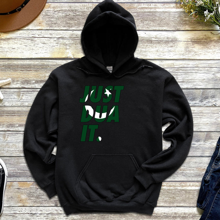 Just Dua It Pakistan Flag Hoodie