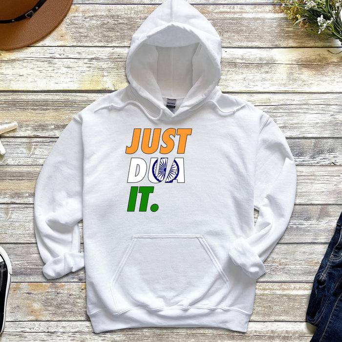 Just Dua It India Flag Hoodie