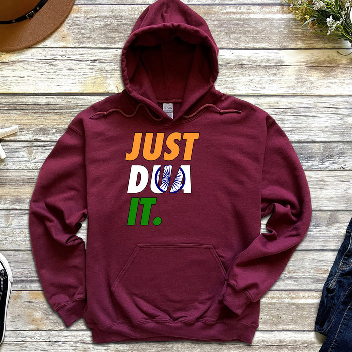 Just Dua It India Flag Hoodie