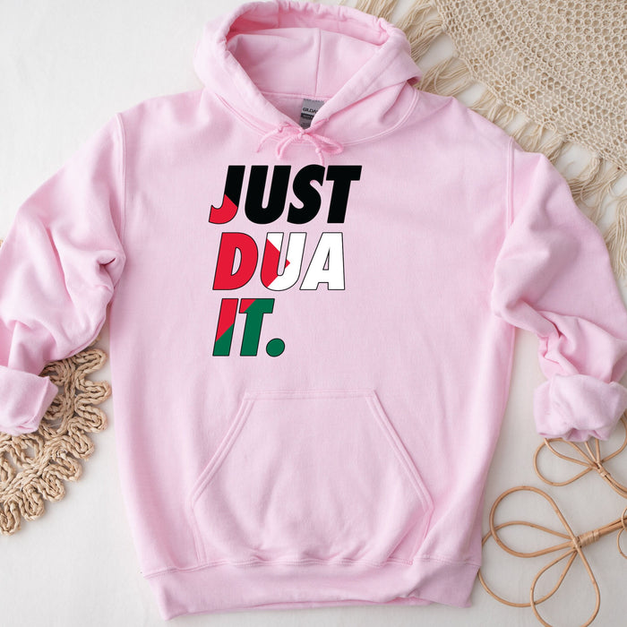 Just Dua It Palestine Flag Hoodie