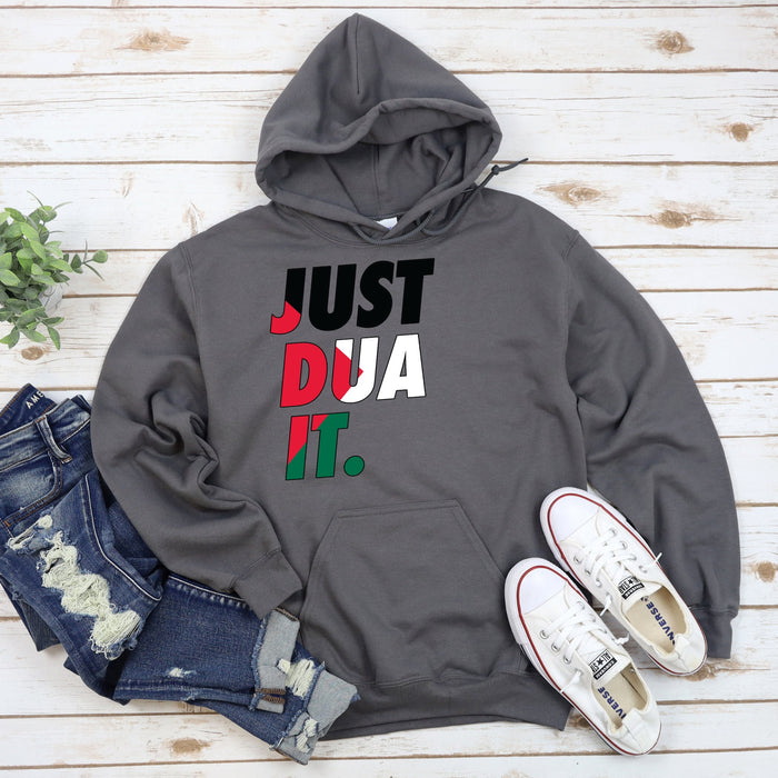 Just Dua It Palestine Flag Hoodie