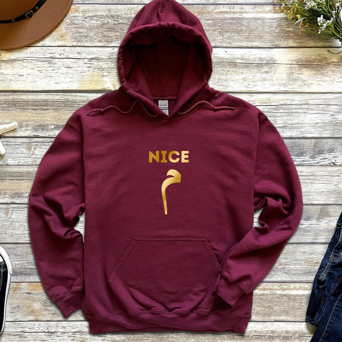 GOLD Nice م ("Meme") Hoodie