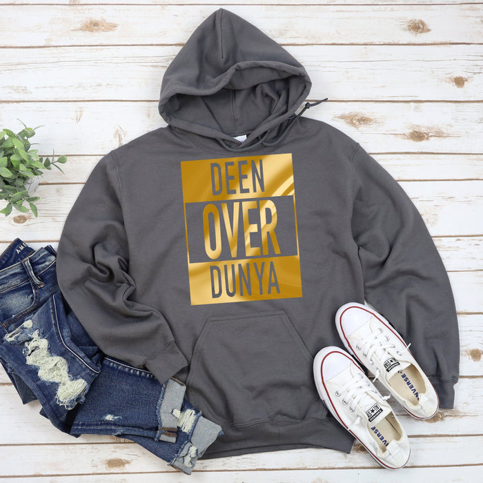 GOLD Deen Over Dunya Hoodie