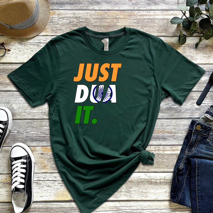 Just Dua It India Flag T-Shirt