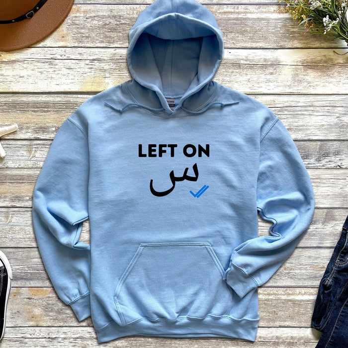 Left on س ("Seen") Hoodie