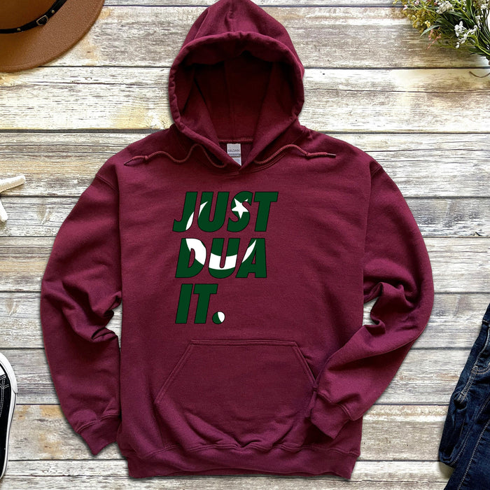 Just Dua It Pakistan Flag Hoodie