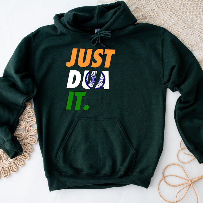 Just Dua It India Flag Hoodie