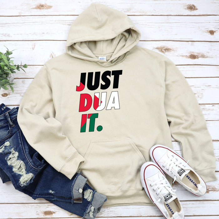 Just Dua It Palestine Flag Hoodie