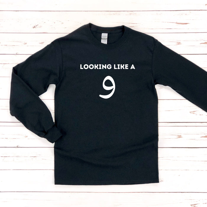 Looking Like a و ("Wow") Long Sleeve Shirt